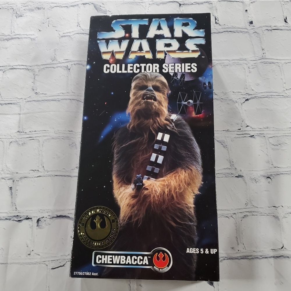 NIB Vintage Star Wars Chewbacca Collector Series Figure